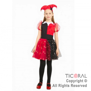 DISFRAZ ARLEQUINA HW TALLE 1 x 1